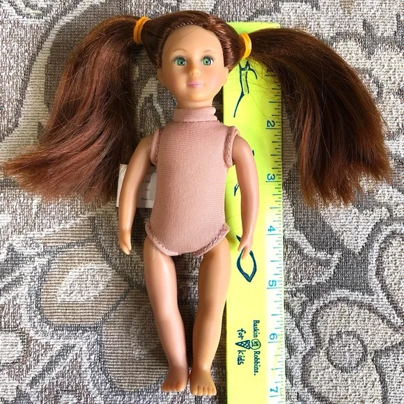 4/$20 Lori 6” Mini Doll Our Generation By Battat Green Eyes, Auburn Hair - Picture 5 of 6